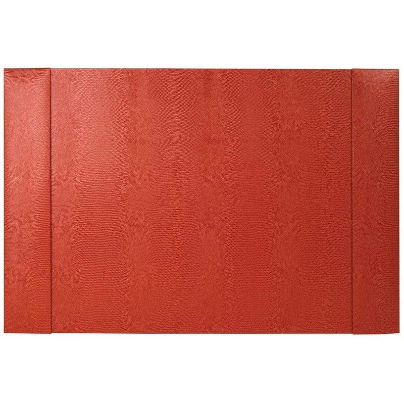 Caspari Lizard Desk Pad In Orange - 1 Each