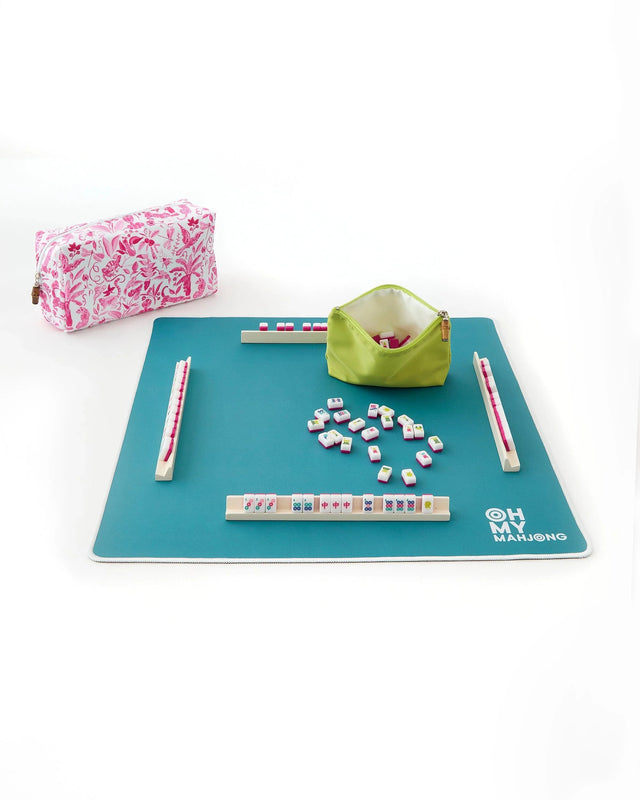 Caspari Mahjong Travel Kit - Charleston