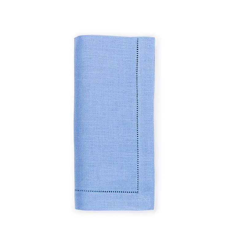 Caspari Festival Cloth Dinner Napkins In Bluebell - Set Of 4