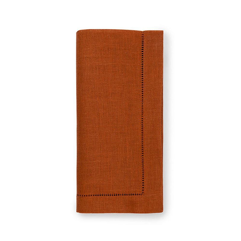 caspari Festival Cloth Dinner Napkins in Paprika - Set of 4