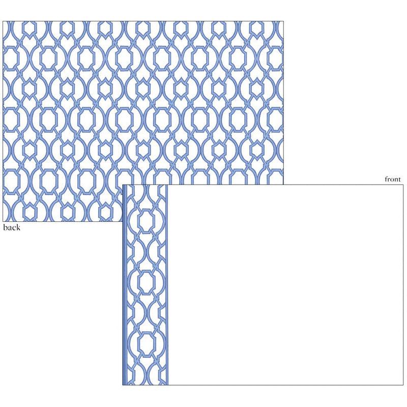 Caspari Knots Correspondence Cards - 12 Card & Envelopes