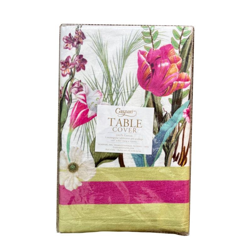 Caspari La Dolce Vita Kantha Quilt Sage & Lavender Table Covers - 1 Table Cover