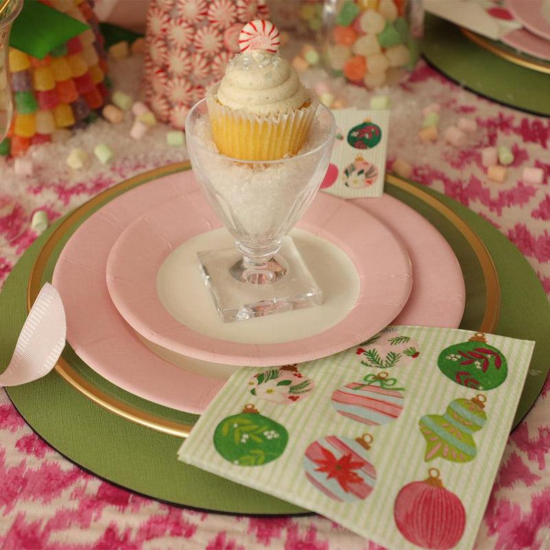 Caspari Painted Ornaments Paper Luncheon Napkins - 20 Per Package