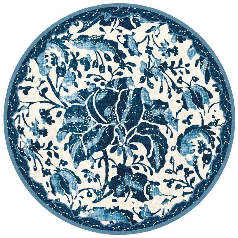 caspari Plantation Print Die-Cut Placemat - 4 Per Package