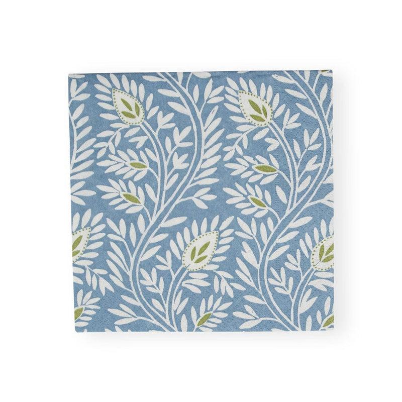 Caspari Samsara Stone Blue Luncheon Napkins - 20 Per Package