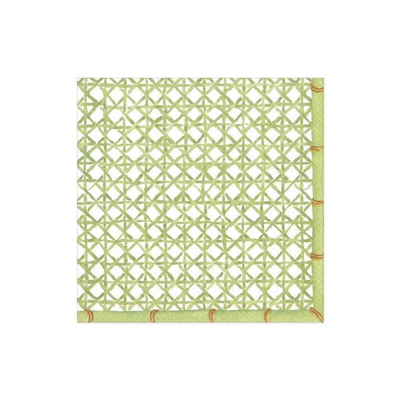 Caspari Trellis Paper Cocktail Napkins - 20 Per Package